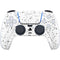 White Speckle PS5 Controller Skin